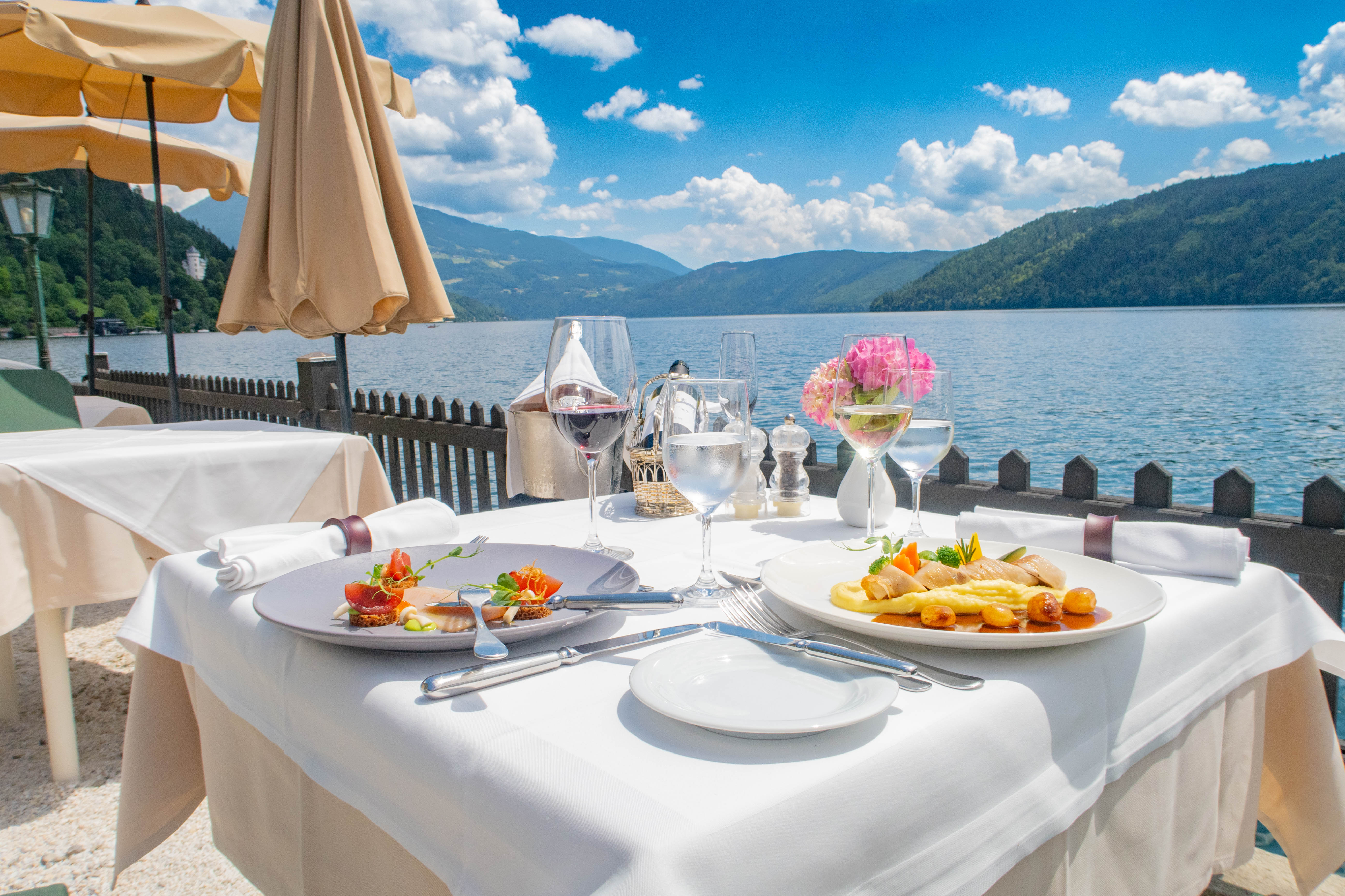 Urlaub im 4* Schlosshotel See-Villa am See in den Kärntner Nockbergen